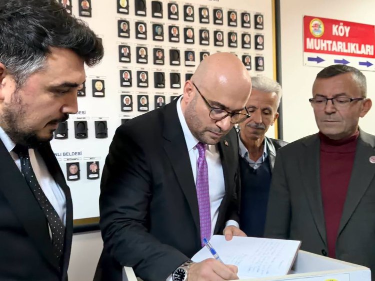TÜRKİYE YÜZYILI BULUŞMALARI KAPSAMINDA MUHTARLAR DERNEĞİ’NE ZİYARET...