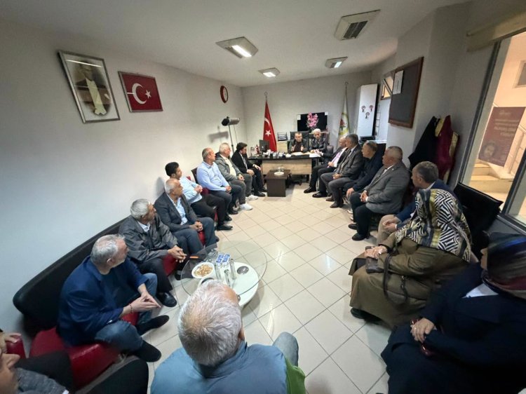 TÜRKİYE YÜZYILI BULUŞMALARI KAPSAMINDA MUHTARLAR DERNEĞİ’NE ZİYARET...
