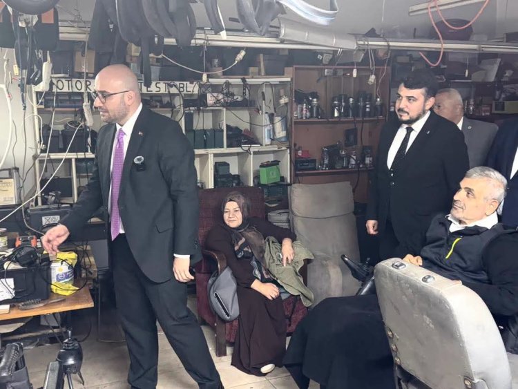 TÜRKİYE YÜZYILI BULUŞMALARI KAPSAMINDA FİZİKSEL ENGELLİLER DERNEĞİ’NE ANLAMLI ZİYARET