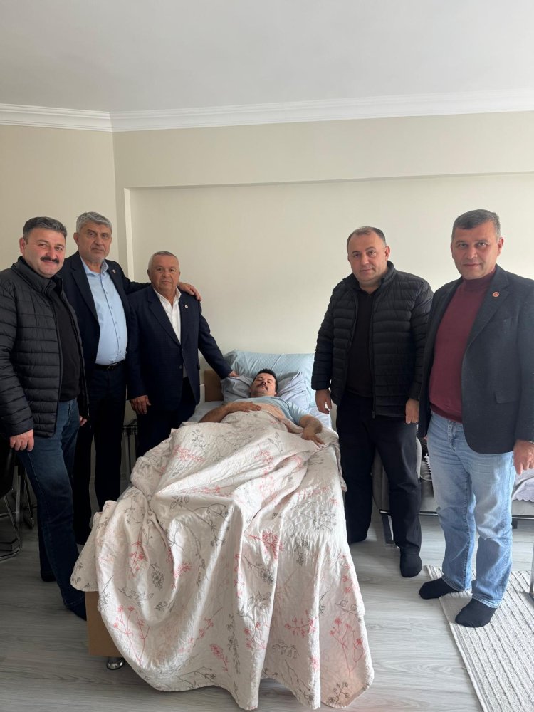 GEÇMİŞ OLSUN DİLEKLERİMİZİ İLETİYORUZ...