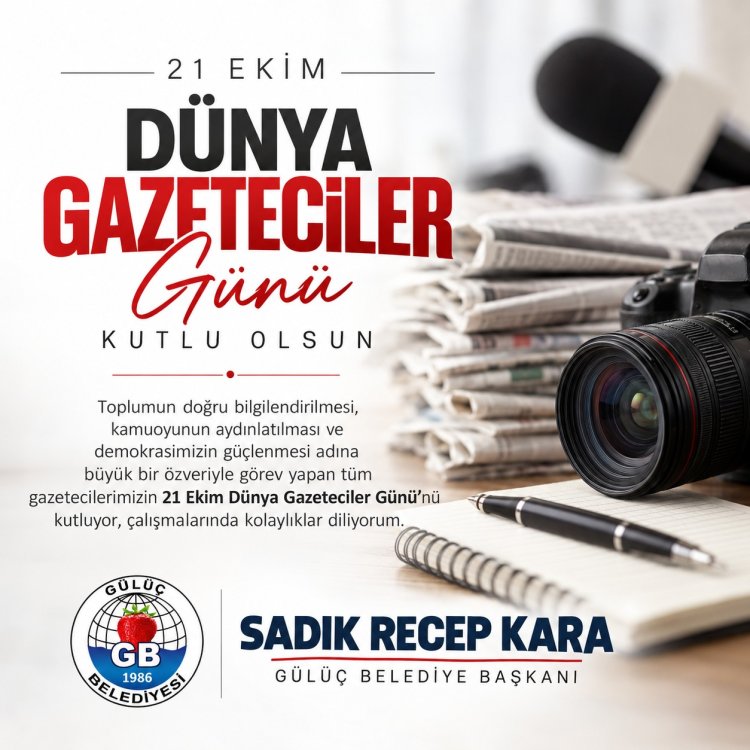 21 Ekim Dünya gazeteciler günü kutlu olsun