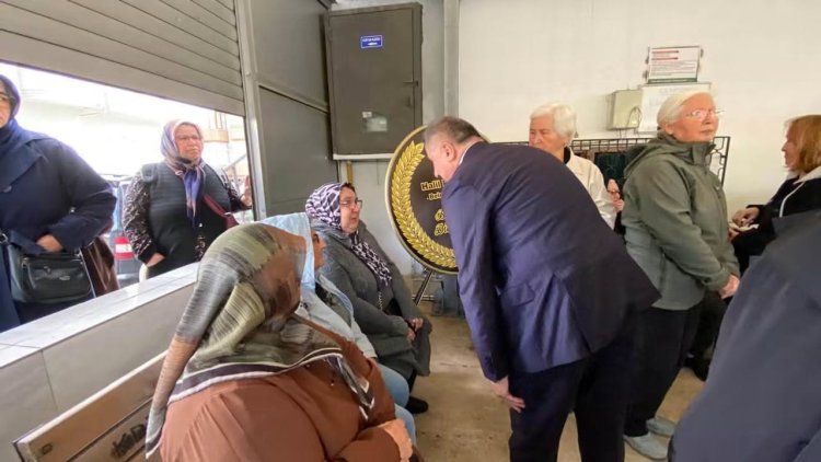 CENAZE MERASİMİNE KATILIM SAĞLADIK...