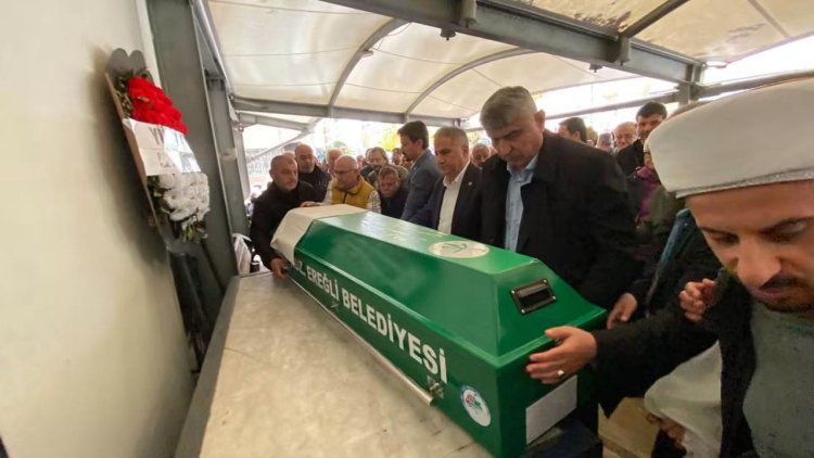 CENAZE MERASİMİNE KATILIM SAĞLADIK...