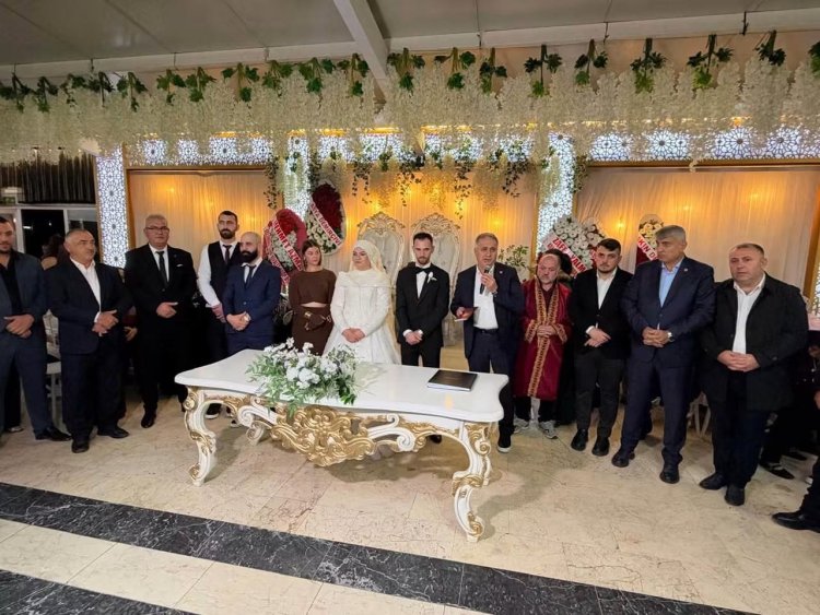 DÜĞÜN MERASİMİNE KATILIM SAĞLADIK