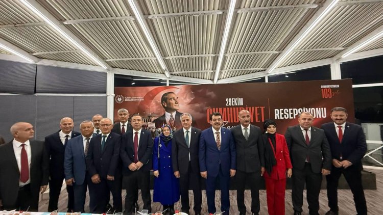 29 Ekim Cumhuriyet Bayramı Resepsiyonu’na Katıldık